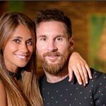 Leo Messi y Antonella Roccuzzo