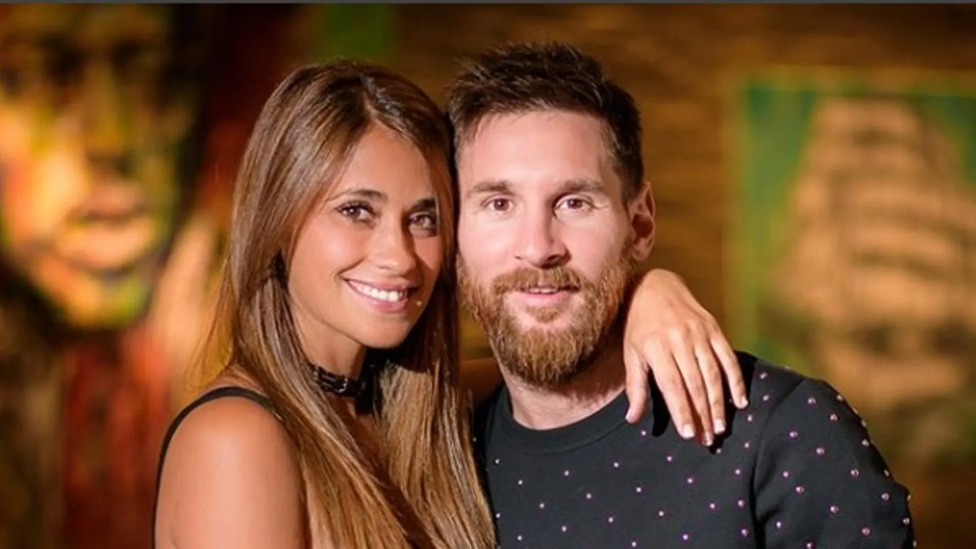 Leo Messi y Antonella Roccuzzo