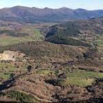 Vista del Valle de Mena en Burgos, desde el Pico Cantonad
