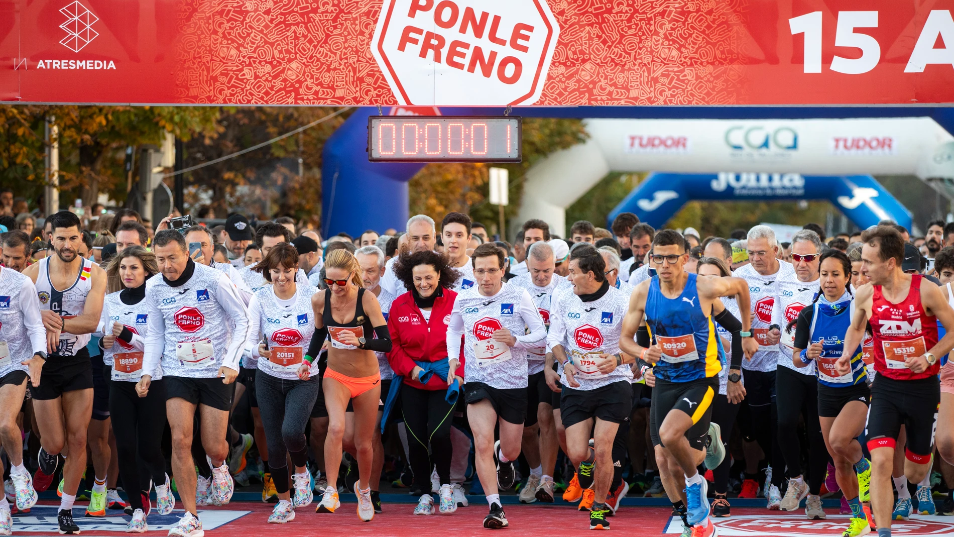 Carrera solidaria Ponle Freno.