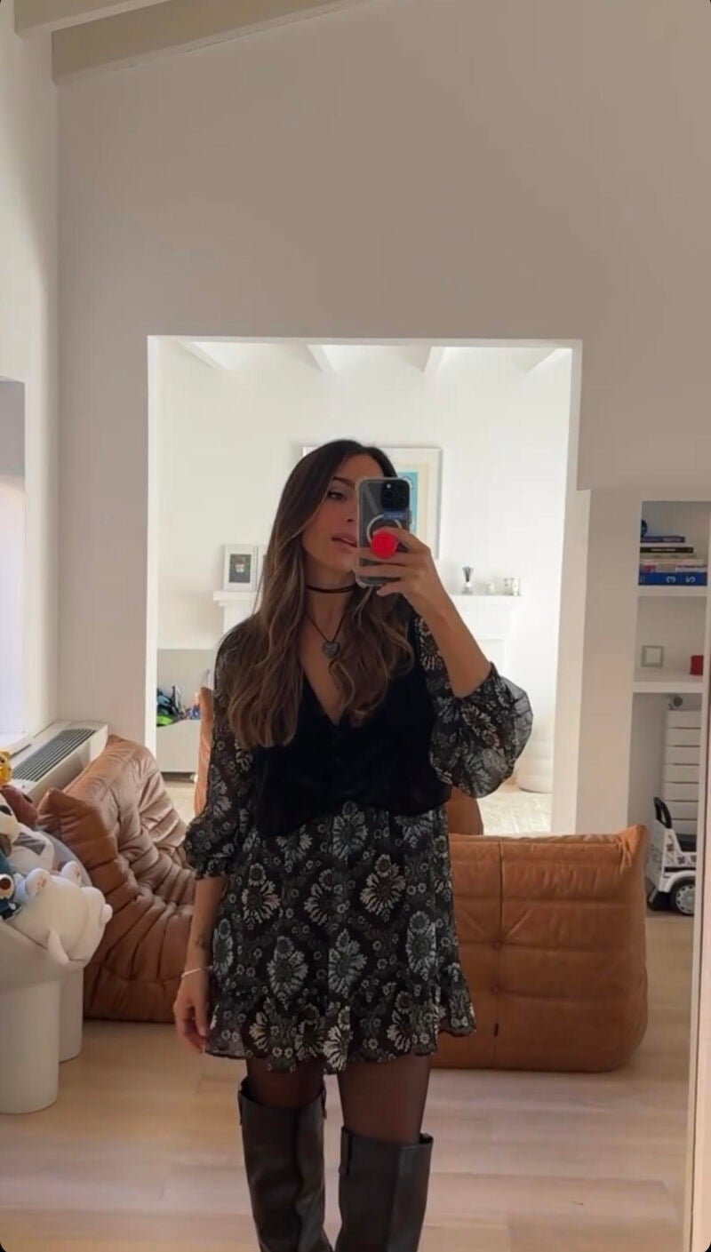 Rocío Osorno con look de Zara.