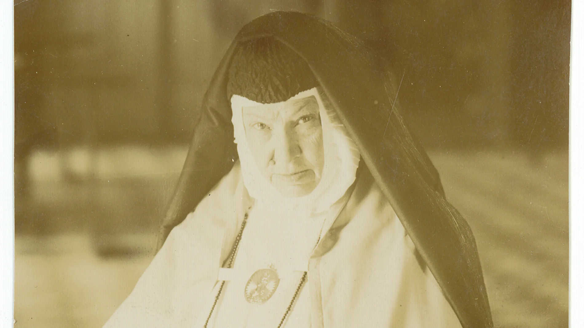 Sor Patrocinio, aquí en una ilustración que data de finales del siglo XIX, fue una de las consejeras personales de Isabel II