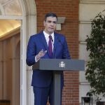 El presidente del Gobierno, Pedro Sánchez