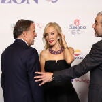 Carmen Lomana y José Creuheras durante la fiesta del XXV Aniversario de La Razón