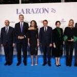 Durante la fiesta del XXV aniversario de La Razón