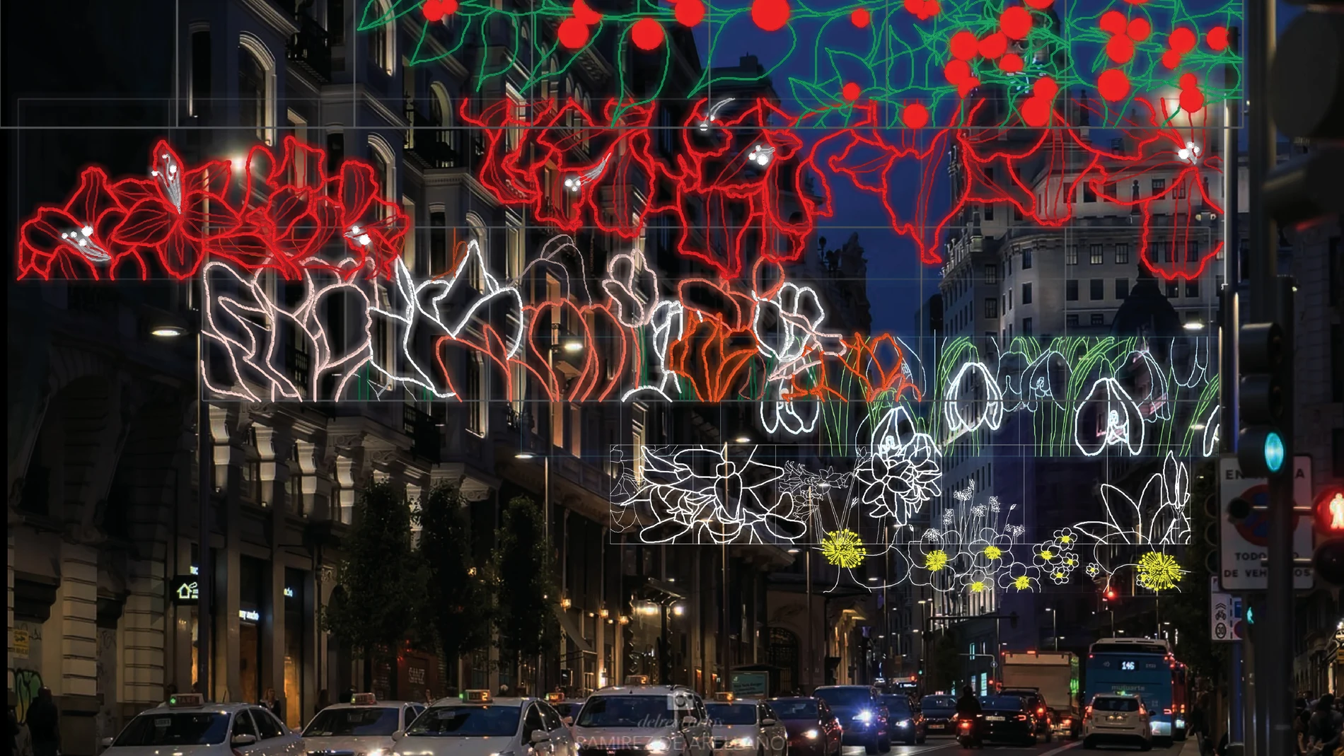 Recreación del "Jardín de Invierno" de Gran Vía