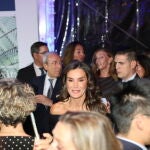La reina Letizia durante la fiesta del XXV Aniversario de La Razón