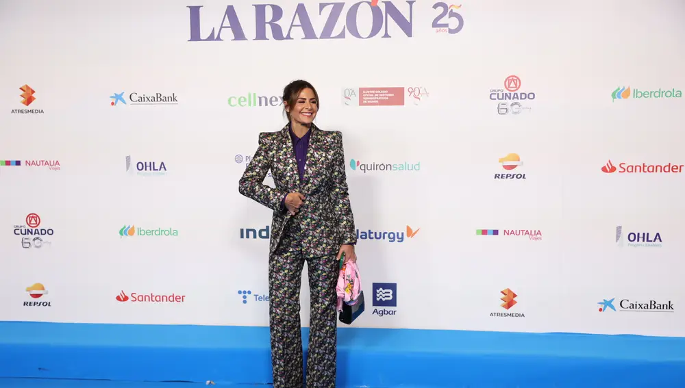 Nuria Roca durante el XXV Aniversario de La Razón