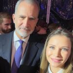 Esther Doña y Don Felipe VI en la fiesta del 25 aniversario de LA RAZÓN