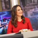 Tamara Falcó con vestido de Zara.
