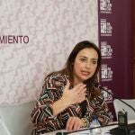 La alcaldesa de Palencia, Miriam Andrés