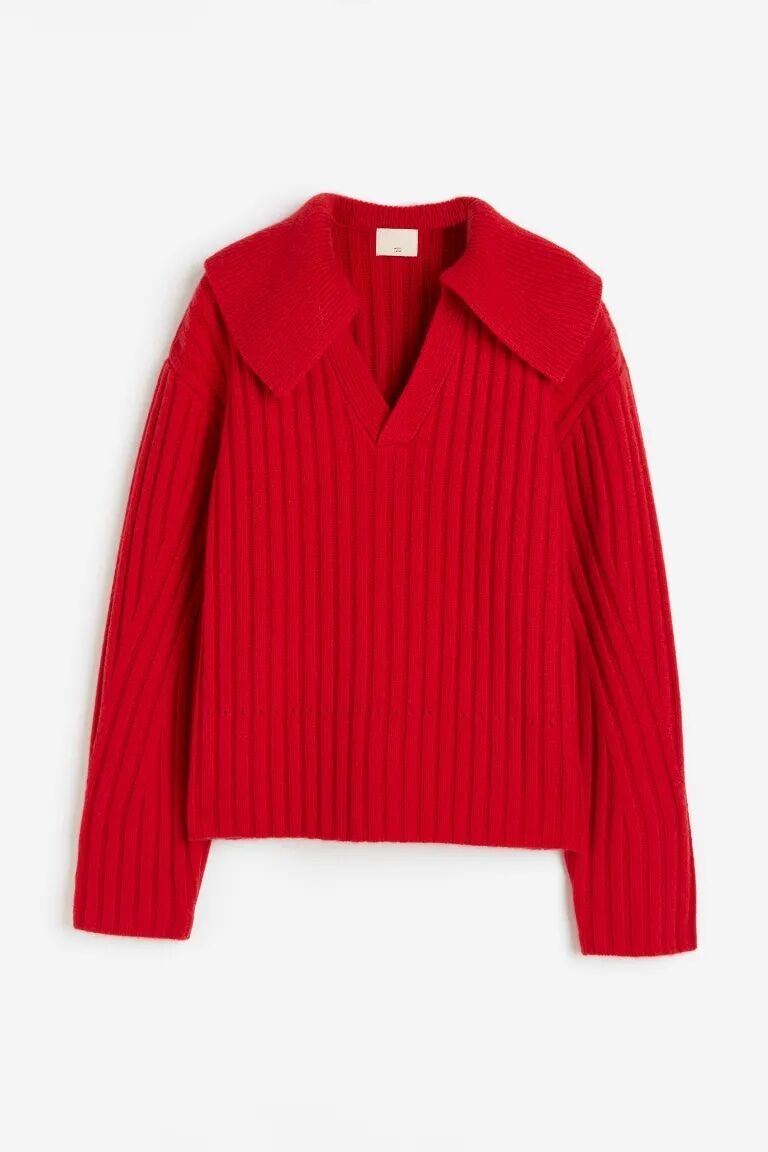 Jersey lana con cuello