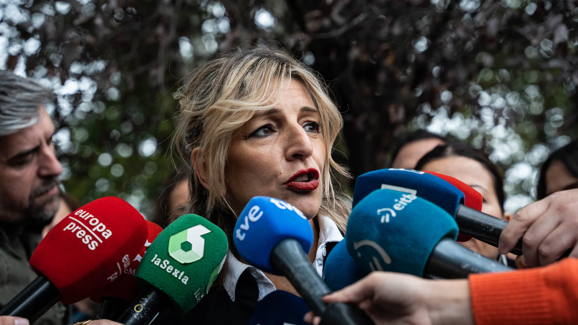 Yolanda Díaz urge a reconocer "ya" el Estado palestino después de las palabras de Sánchez en Egipto