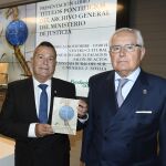 Presentación de la obra en la Fundación Caja Rural del Sur, en Sevilla