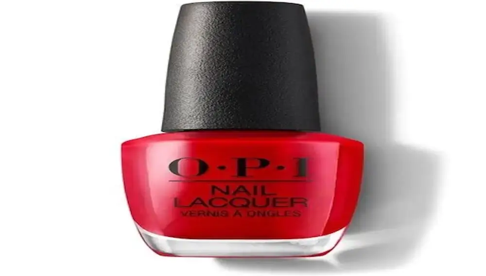 Esmalte uñas color rojo