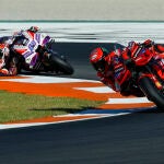 Bagnaia y Martín, este sábado en el GP de la Comunidad Valenciana