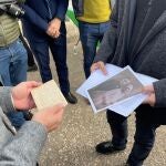 Acto de dignificación de los restos de los 173 soldados republicanos exhumados en la masía de Santa Magdalena, en Móra d'Ebre (Tarragona)