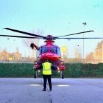 MADRID.-Ifema.- Hasta catorce helicópteos aterrizan en los recintos feriales para participar en la feria European Rotors
