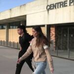Joana Sanz en una de sus visitas a la cárcel