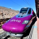 Imagen de un tren AVLO
