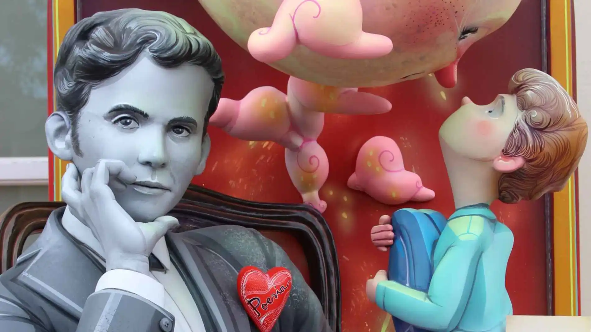 Ninot de Federico García Lorca