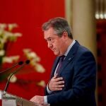 El secretario general del PSOE-A, Juan Espadas