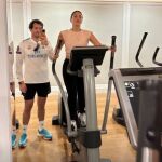 Tamara Falcó e Íñigo Onieva haciendo deporte