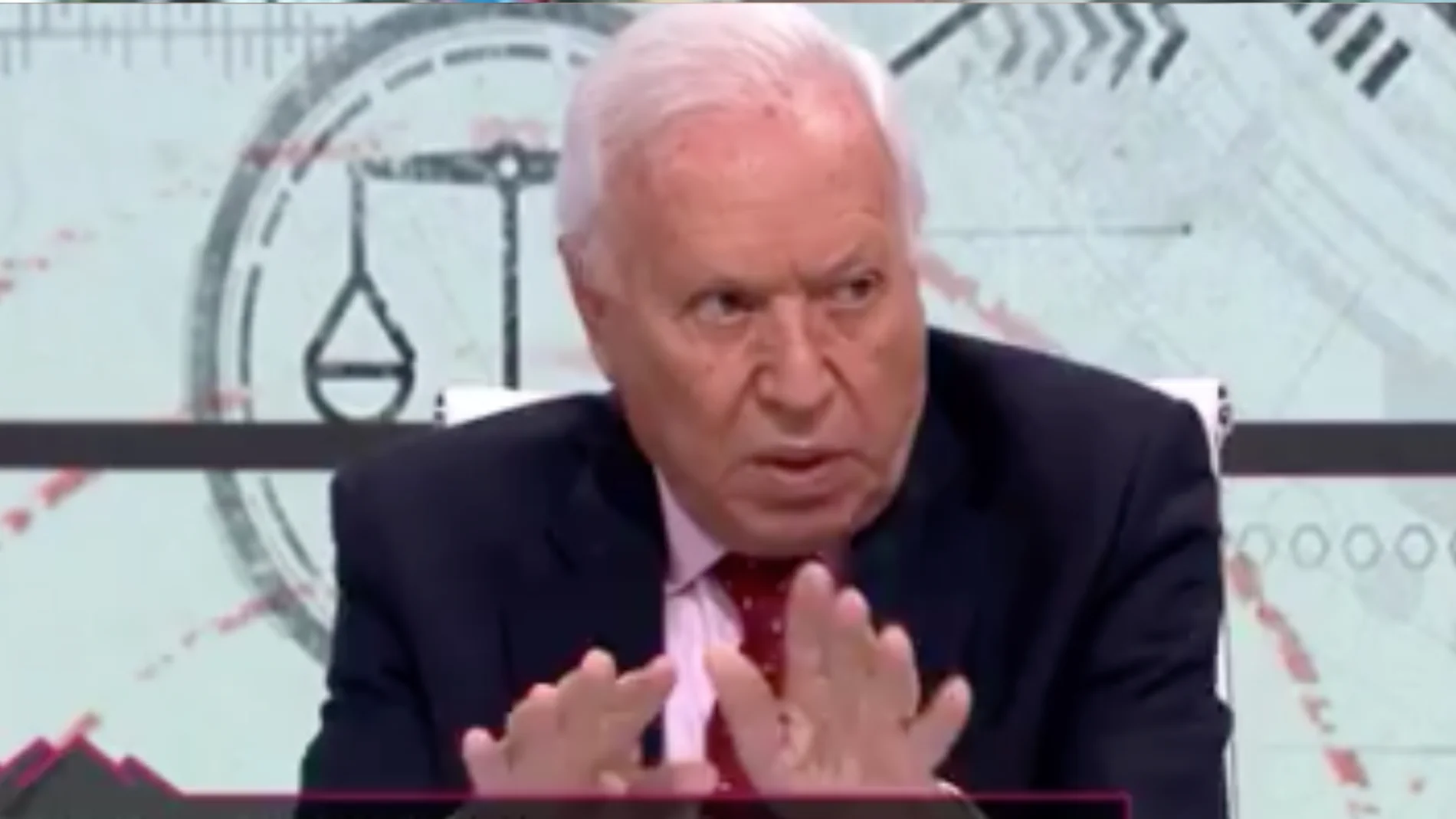 José Manuel Margallo en un momento de su intervención en "La Roca" de La Sexta