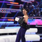 Chenoa con leggings de Calzedonia. 