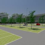 Recreación del proyecto urbanístico