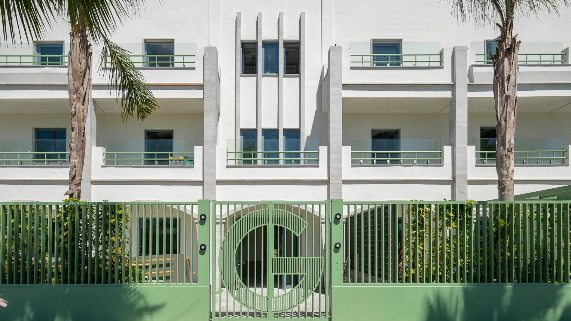 Fachada del Centro de Ingeniería de Seguridad (GSEC) en Málaga