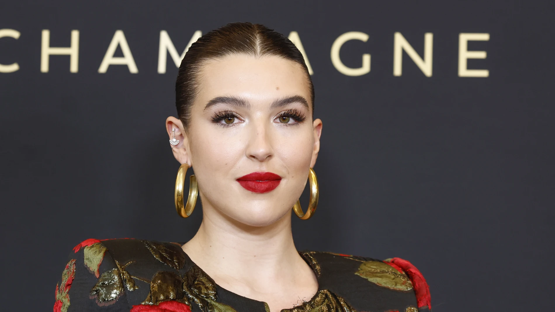 Alba Díaz en el brindis de Moët & Chandon