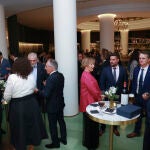Los asistentes a la gala disfrutaron un cocktel para cerrar la velada en el Hotel Colón