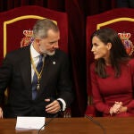Los Reyes, en la solemne sesión de apertura de las Cortes