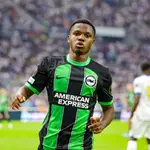 Ansu Fati en un partido de Europa League ante el Marsella