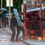 Mossos acceden al interior de El Kubo y al patio de la Ruïna ante la resistencia de ocupas