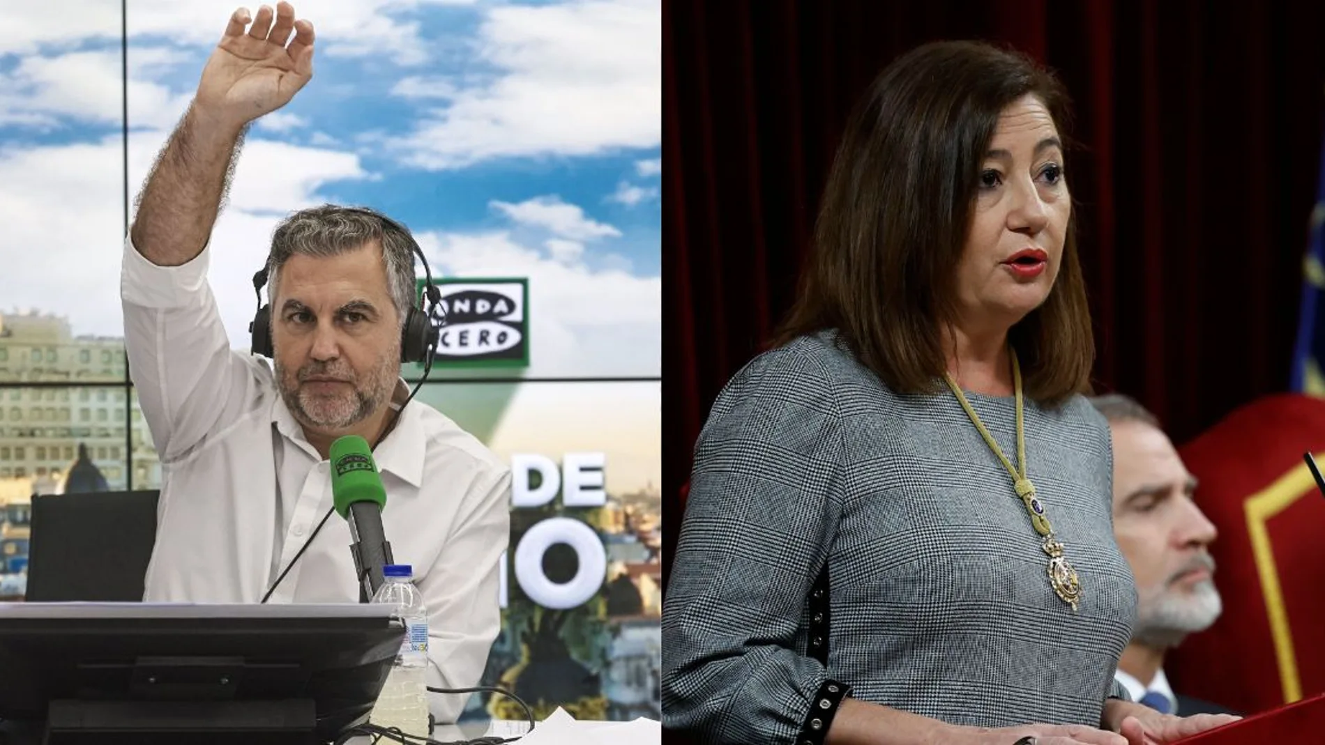 Carlos Alsina critica el discurso de apertura de las Cortes de Francina Armengol: «¿En qué país ha vivido la presidenta los últimos cuarenta y cinco años?»