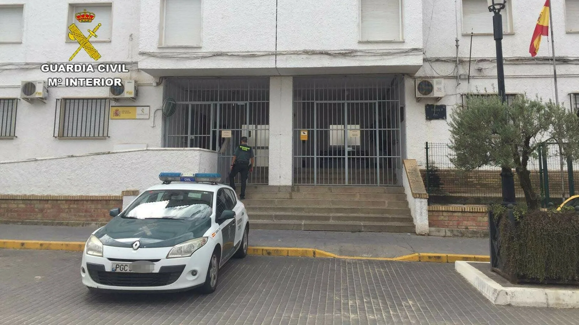 Cuartel de la Guardia Civil en la provincia de Huelva