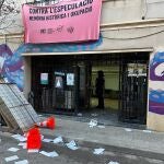 Los Mossos d'Esquadra entran en el Estudinou de Santa Coloma (Barcelona)