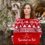 Ayuso con jersey de Navidad