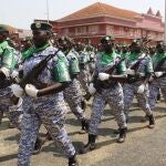GUINEA BISSAU INDEPENDENCE 50TH ANNIVERSARY PARADE