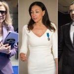 Alicia Koplowitz, Esther Koplowitz y Carlos Koplowitz
