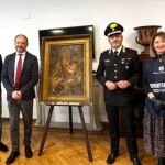 Las autoridades presentan el hallazgo