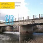 El caudal del río Arlanza sigue creciendo a su paso por Lerma