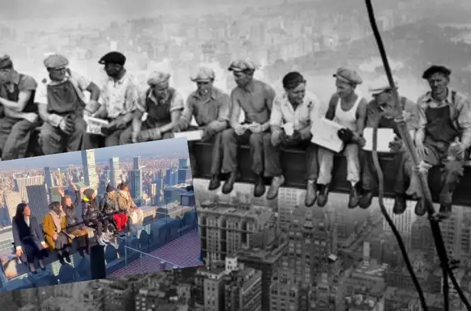 «Almuerzo en lo alto de un rascacielos»: Top of The Rock hace realidad la imagen de los trabajadores que desafiaron a la muerte «Almuerzo en lo alto de un rascacielos»: Top of The Rock hace realidad la imagen de los trabajadores que desafiaron a la muerte