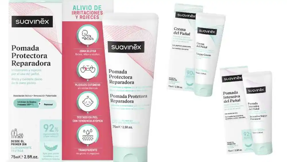 Línea de productos cosméticos para bebés Suavinex