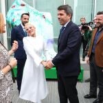 Carlos Mazón felicita esta mañana a Rosana Perán tras su nombramiento