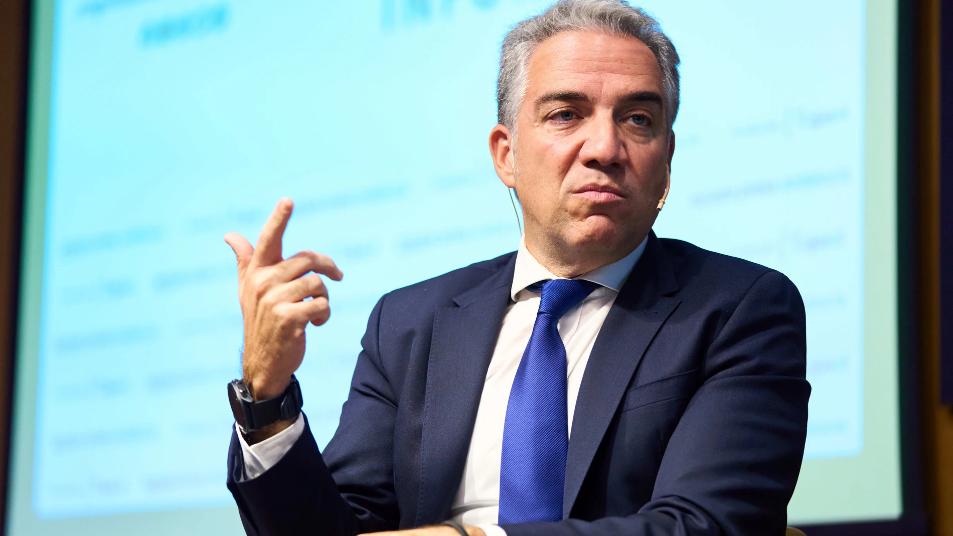 El vicesecretario de Política Autonómica y Municipal del PP, Elías Bendodo