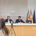 Los ediles Juan Giner y Juan Carlos Caballero