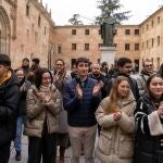 Manifestación de los universitarios salmantinos